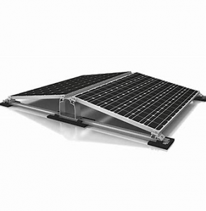 K2 solar d dome flat roof fixing for two panels