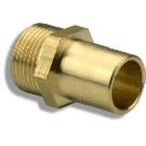 DN16 flat faced solar corrugated tube compression adaptor