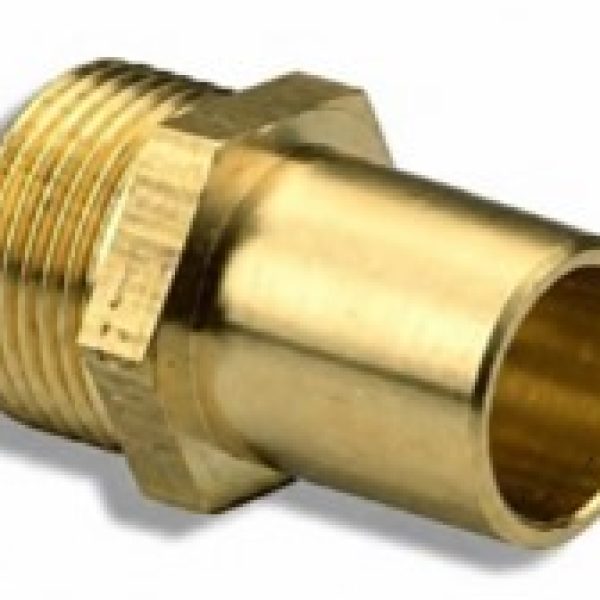 22mm cylinder connector DN16 flat faced solar corrugated tube compression adaptor