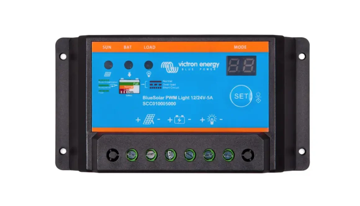 PWM light charge controller caravan solar regulator