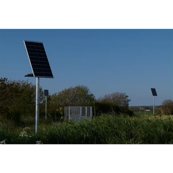 Dragons Breath Solar lighting system for play areas and skate parks