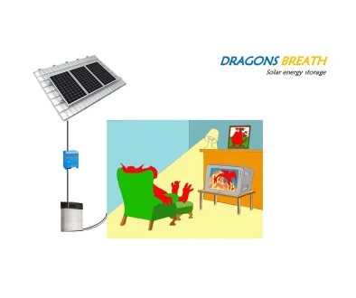 Home solar battery storage