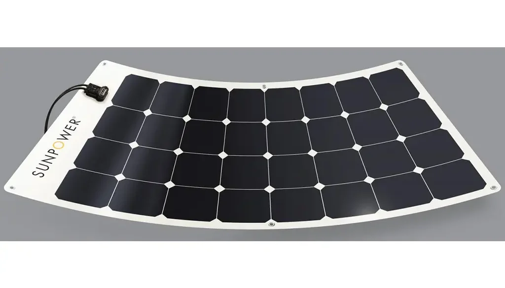 Semi flexible solar panels