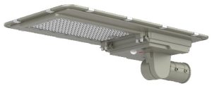 Solar caravan path lighting for areas without grid connection, this compact system is designed to connect onto existing steel or aluminum columns of a suitable material specification. They will illuminate via a PIR sensor when adequate irradiance has been stored into the lithium-ion battery pack.