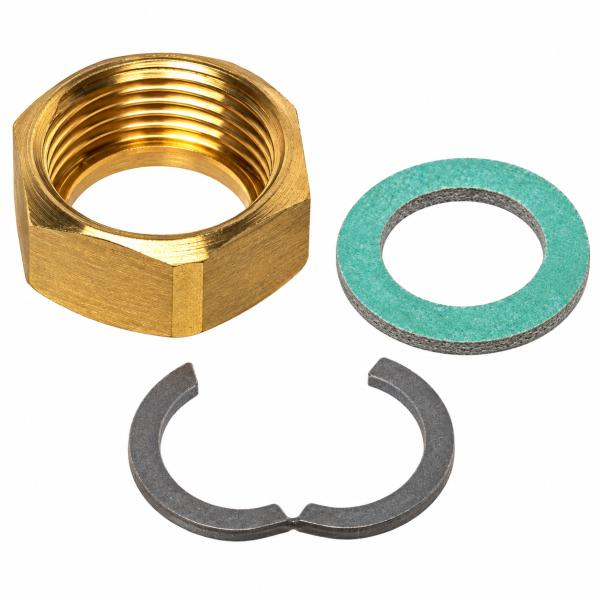 Solar hot water nut C clip washer Solar tube nut washer and C clip fixing set