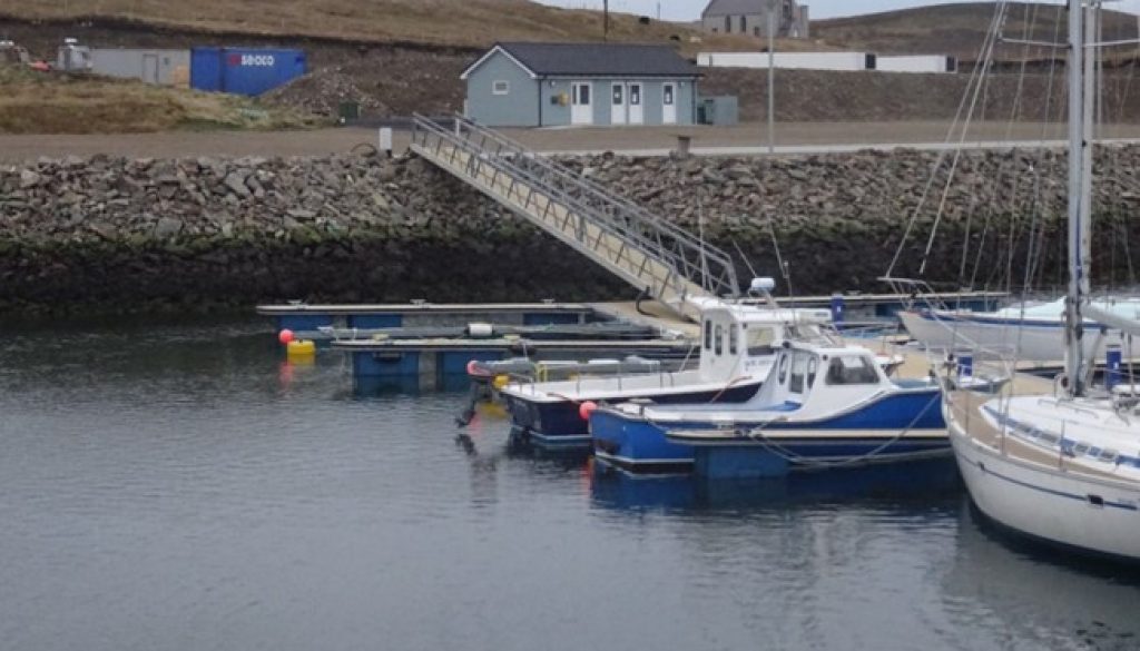 Shetland solar street lighting