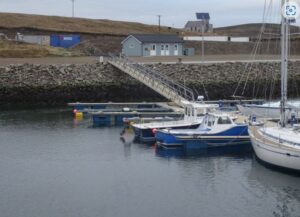 Shetland solar street lighting
