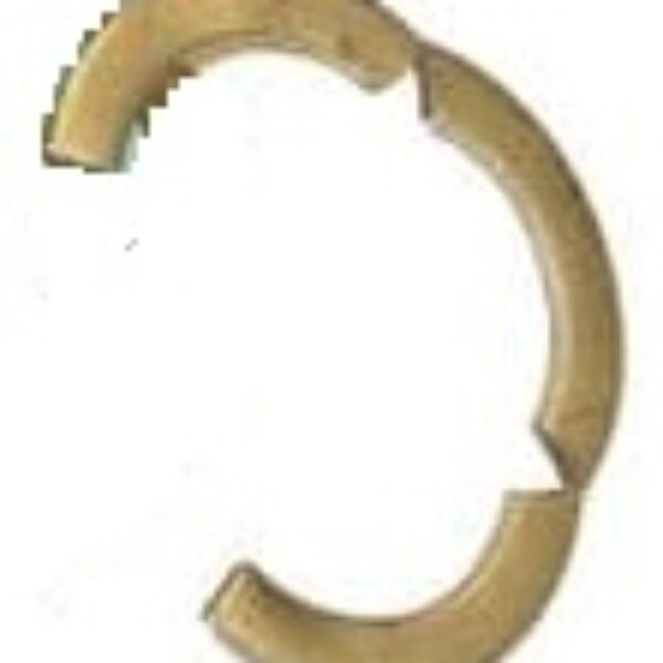 Solar tube back nut connection C clip - circlip