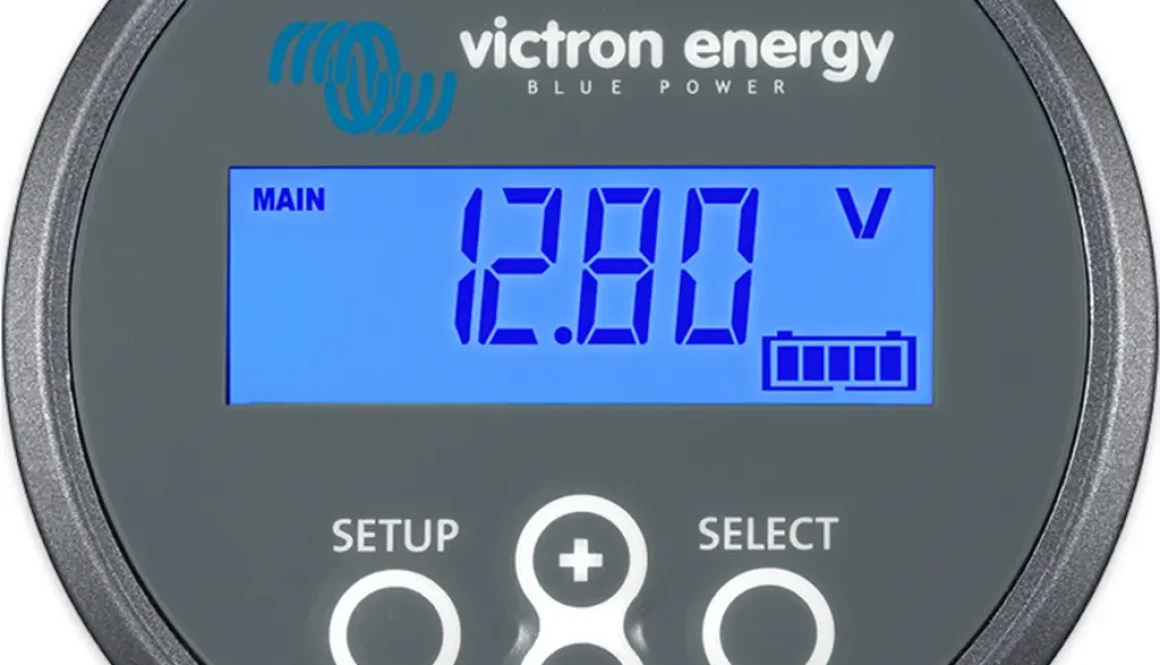 Victron MPPT battery monitor