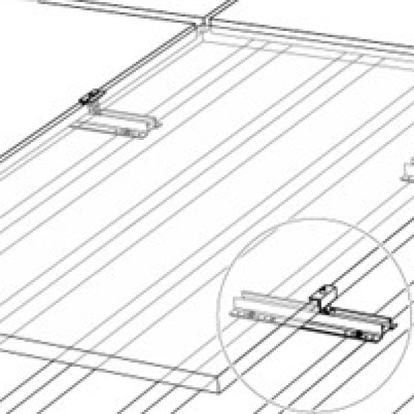Mini rail speed fixing