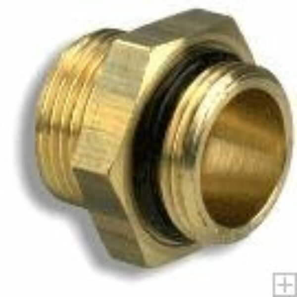 Self sealing O ring solar pump station flat faced connector