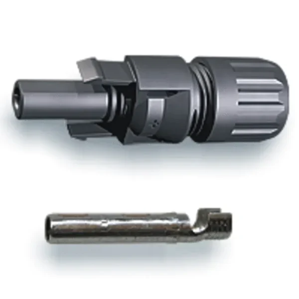 MC4 female solar cable couplings for safe DC panel connections for all conditions indoors or outside uses in all weather