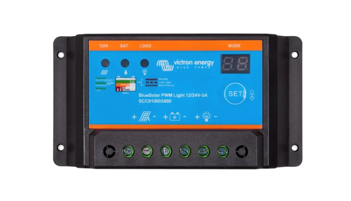 PWM light charge controller caravan solar regulator