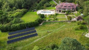 54 solar panel ground mounted kit