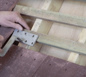 Concrete tile solar roof fixing kit