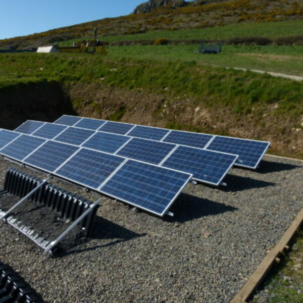 Flexible ground mounting system