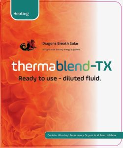 Thermablend ready mixed solar heating fluid