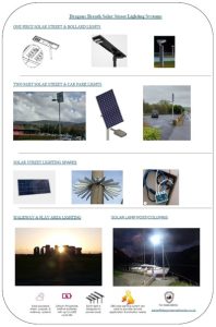 Solar street lights