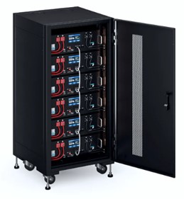 6 battery rack cabinet