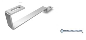 Plain tile solar bracket + fixing screws