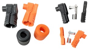 Amphenol Connector Set Black & Orange