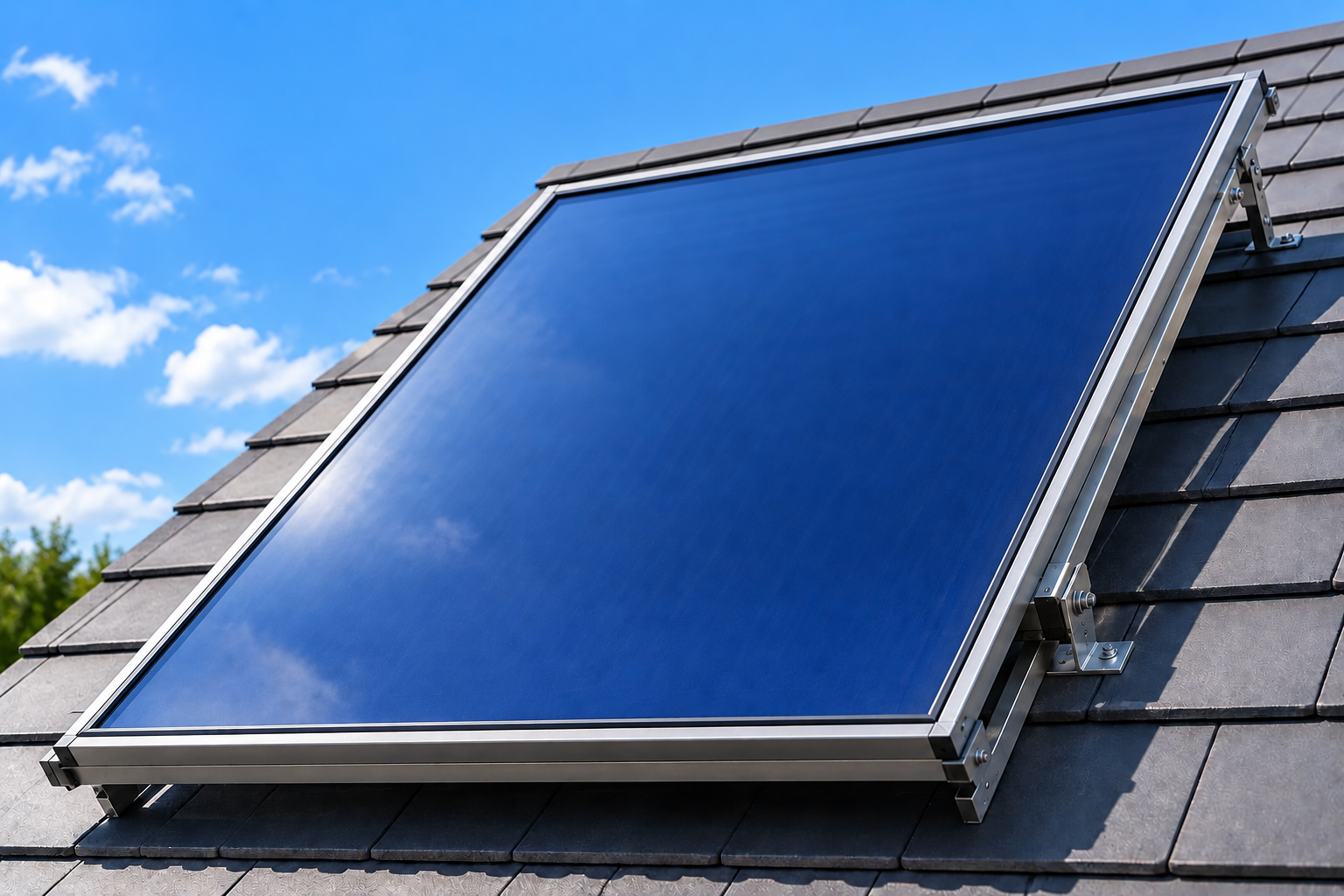 Solar Heating Solar hot water flat plate collector